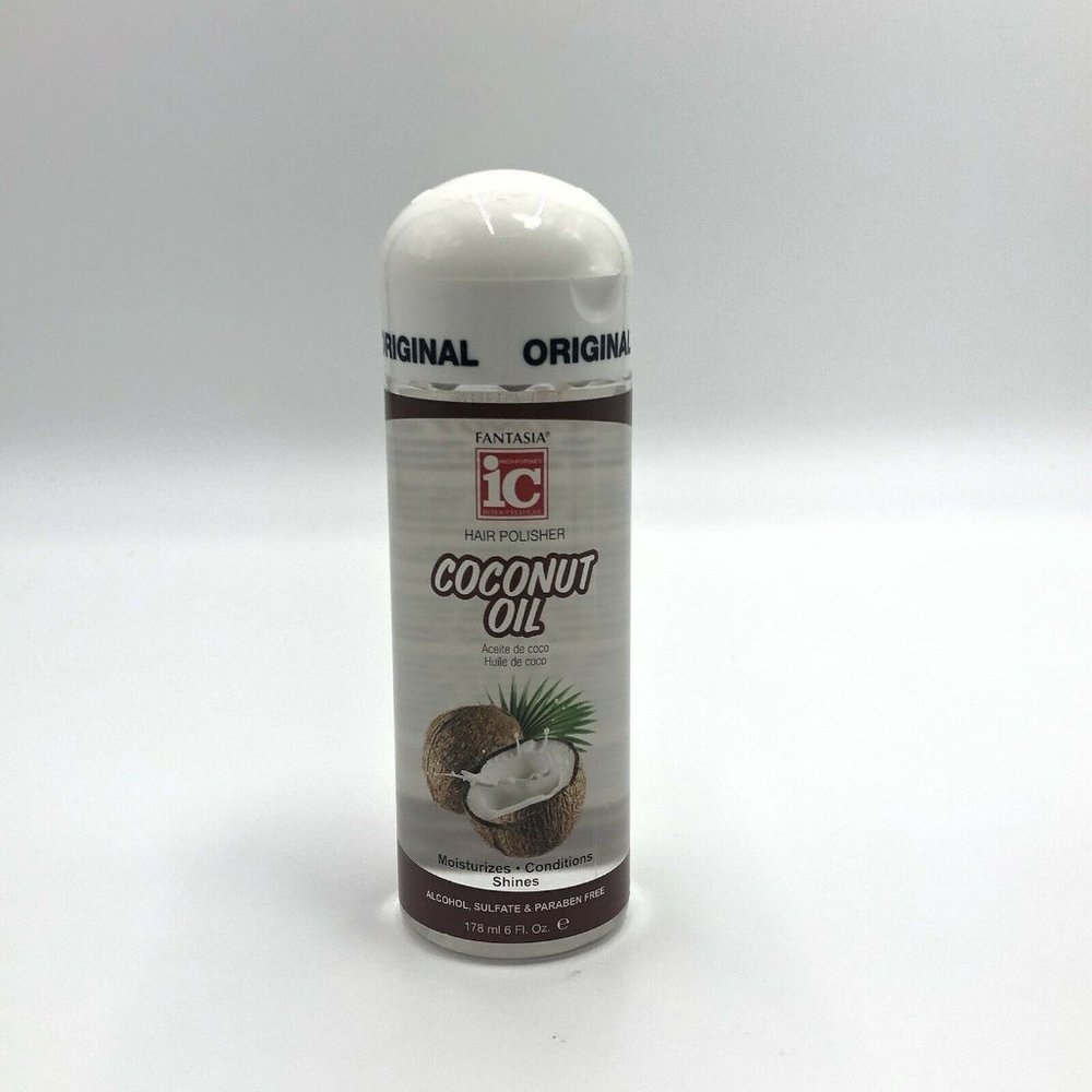 Fantasia IC Hair Polisher Coconut Oil, Brand New